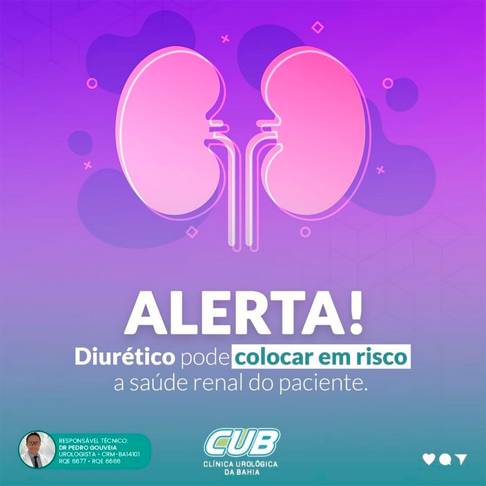 Diurético Pode Colocar Em Risco A Saúde Renal Do Paciente Cub